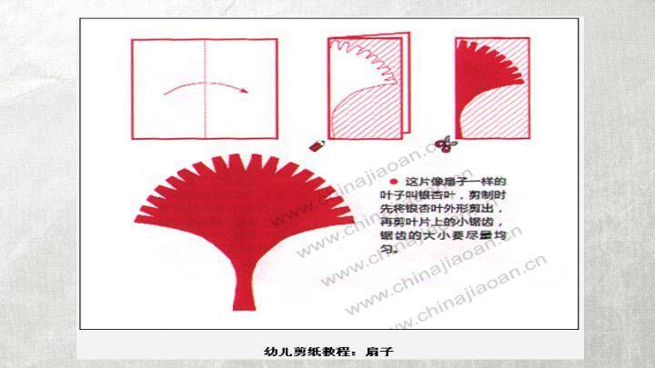 对称鸟花枝剪纸镂空艺术标题页PPT模板7