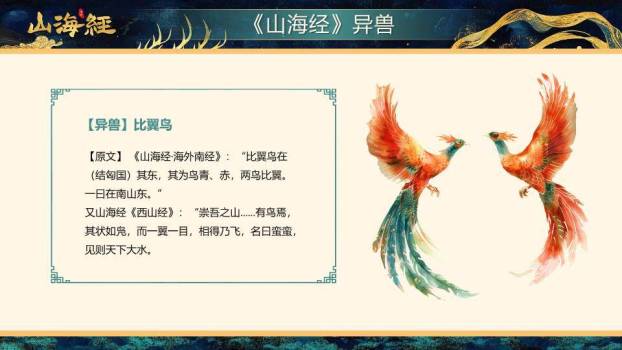 飞鹿云海边框阅读分享PPT模板8