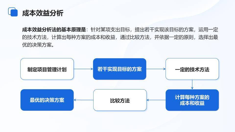 蓝色上升箭头项目质量管理培训PPT模板3