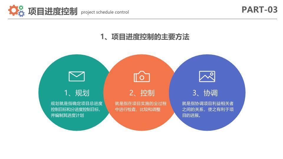电脑平板监控项目进度管理计划PPT模板4