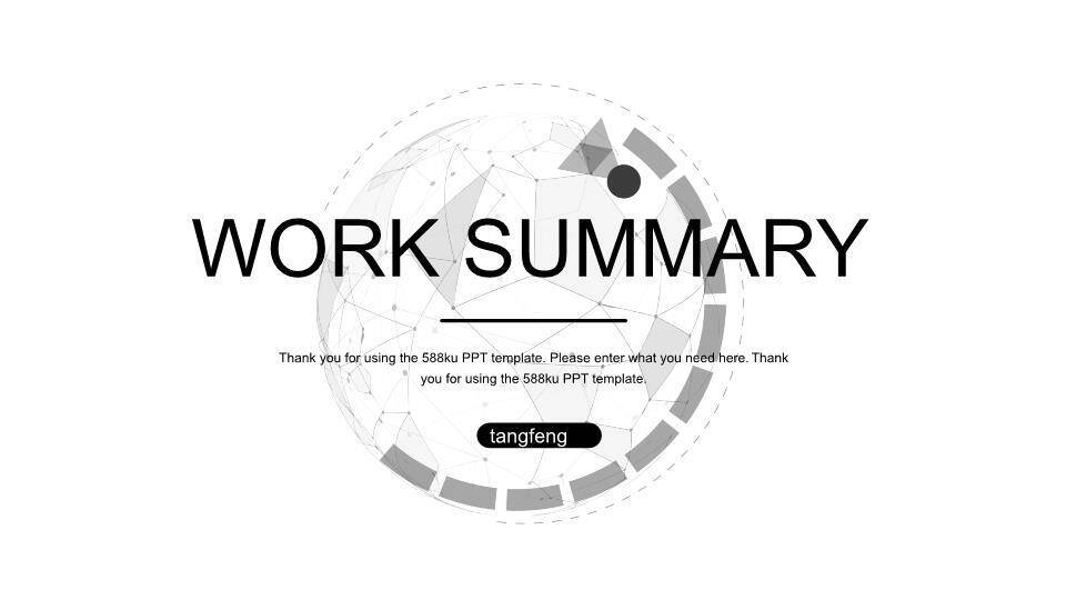 英文自我介绍ppt模板0