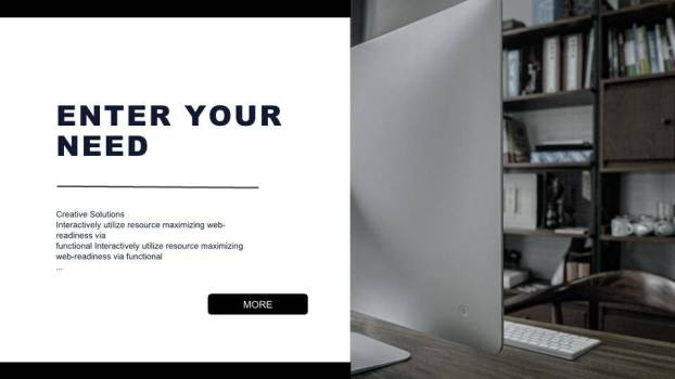 英文自我介绍ppt模板5