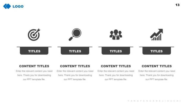 英文会议ppt模板4