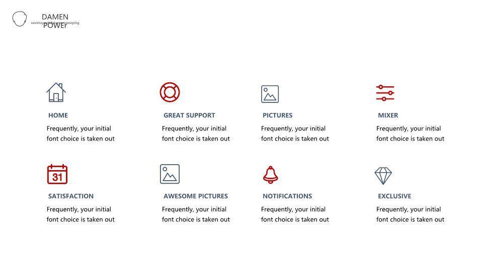 英文简历ppt模板5