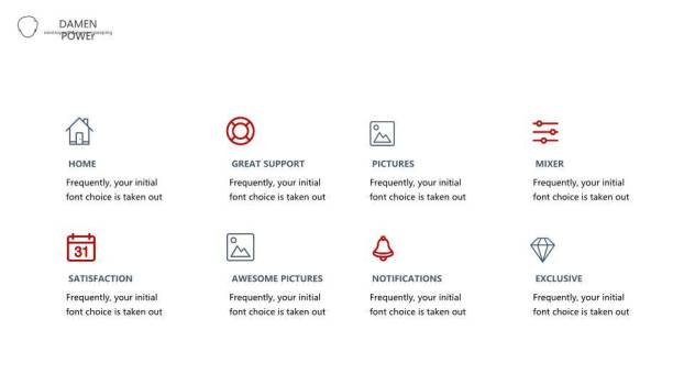 英文简历ppt模板5