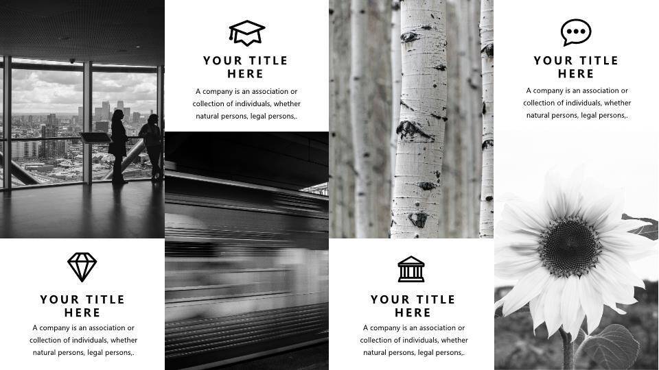 英文学术报告ppt模板8