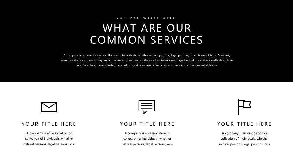 英文学术报告ppt模板5