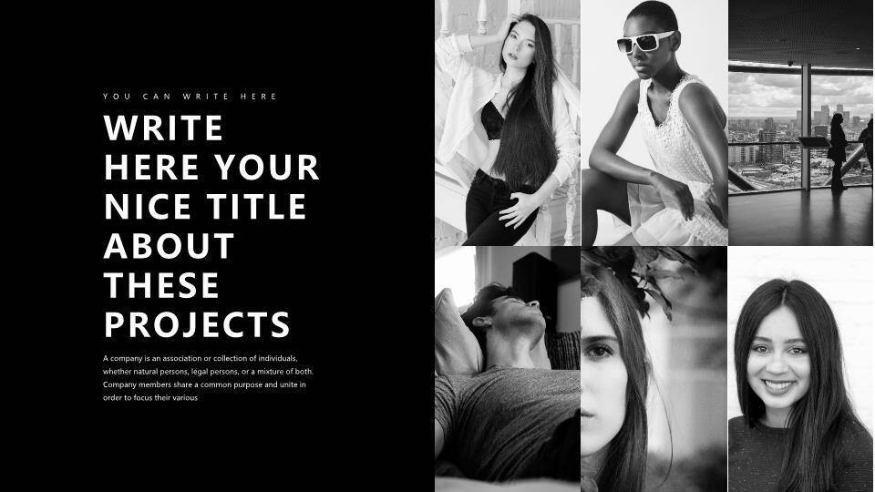 英文学术报告ppt模板6