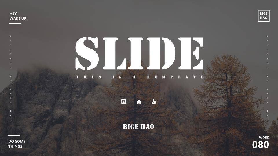 英文奖状ppt模板0