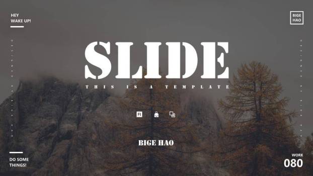 英文奖状ppt模板0