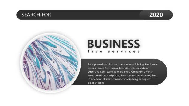 英文奖状ppt模板1