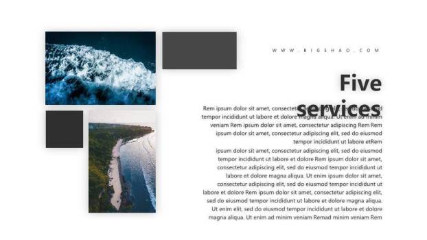 英文奖状ppt模板7