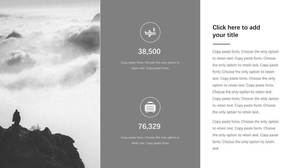 熊猫ppt模板英文4