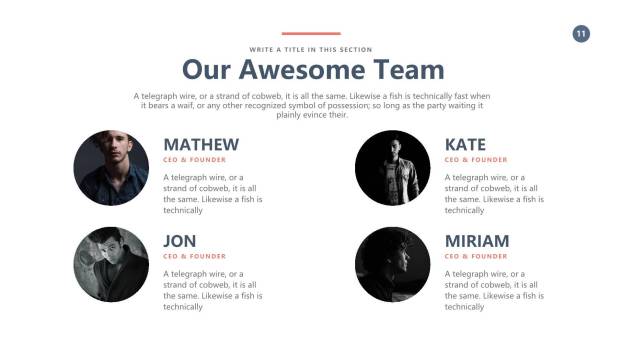 英文发表ppt模板2