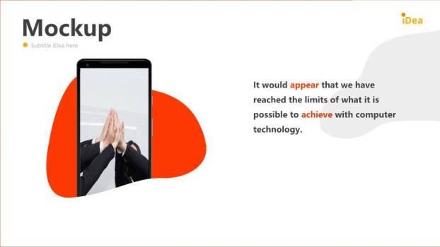 英文简约ppt模板8