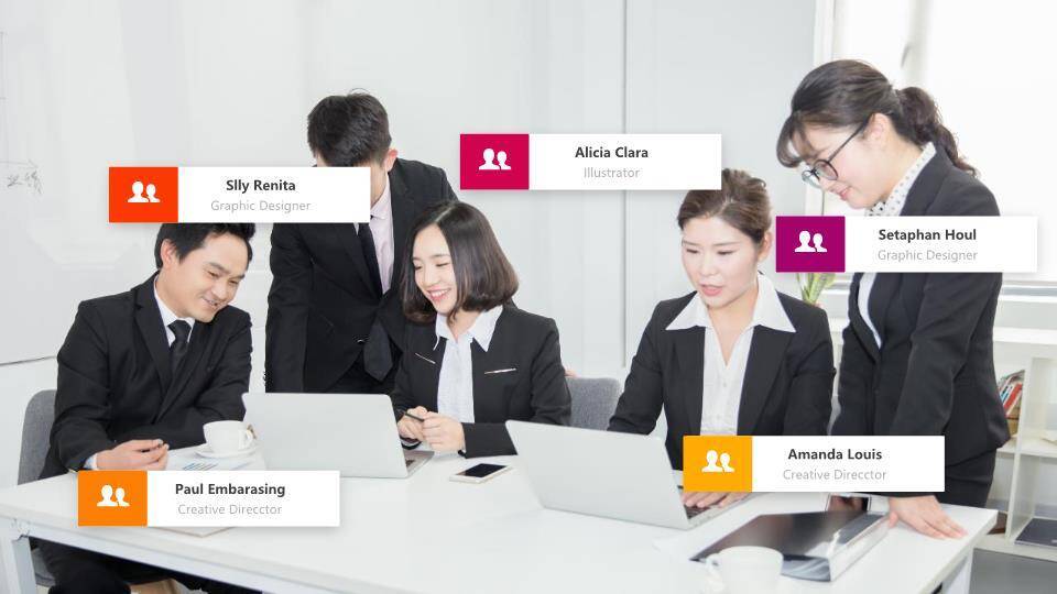 英文简约ppt模板1