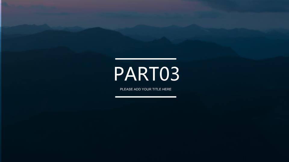 英文案例ppt模板2