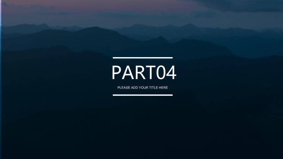 英文案例ppt模板6