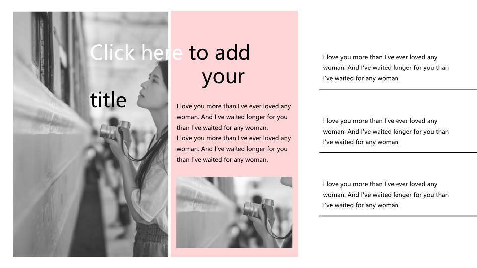 英文报告模板ppt3