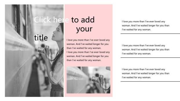 英文报告模板ppt3