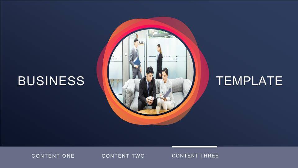 绿皮书英文ppt模板6