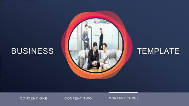 绿皮书英文ppt模板6