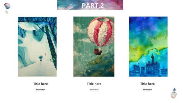 介绍英文歌ppt模板3