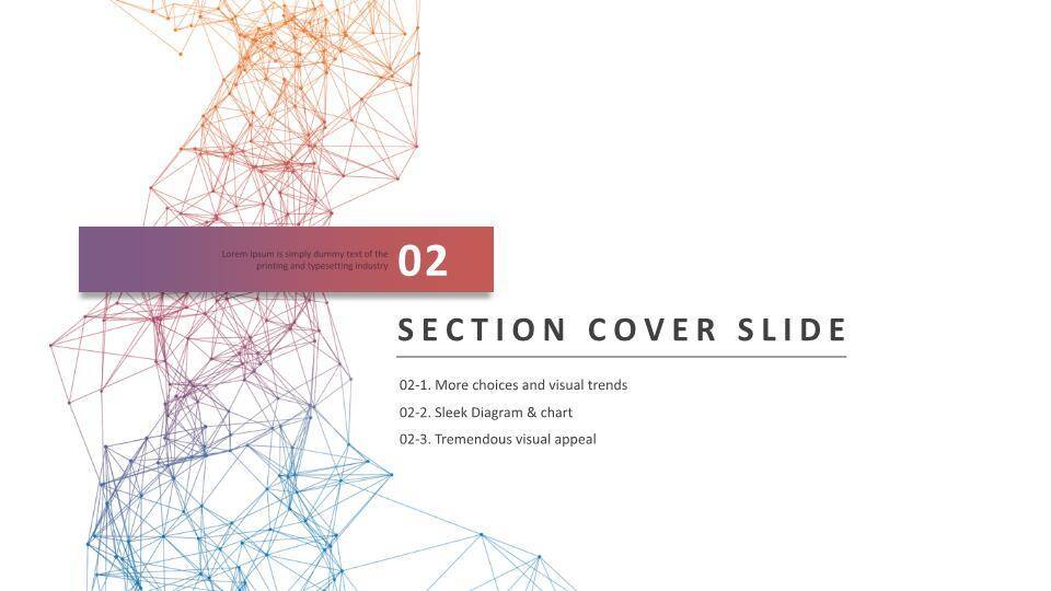 京东英文ppt模板8