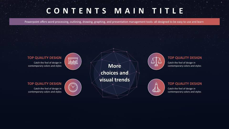 京东英文ppt模板4