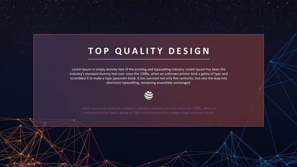 京东英文ppt模板7