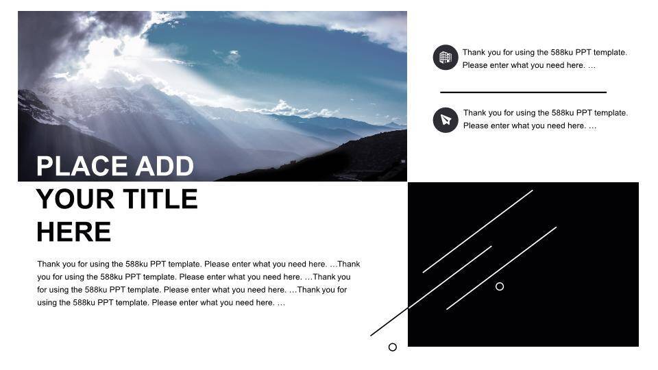 英文自我介绍 面试ppt模板下载9