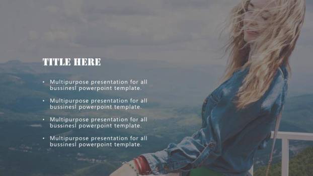 美国景点的英文介绍ppt模板3