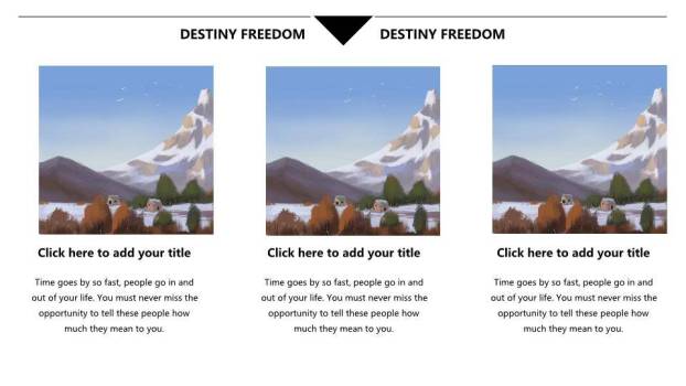 法国景点的英文介绍ppt模板3