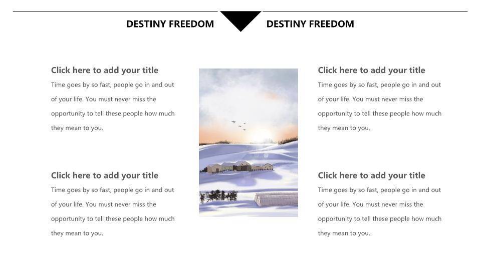 法国景点的英文介绍ppt模板7