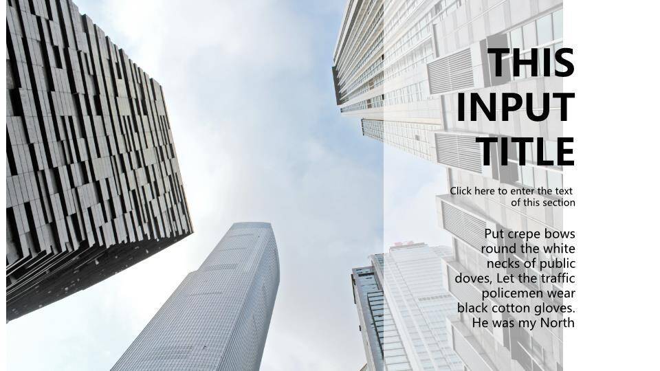 微笑的英文ppt模板8