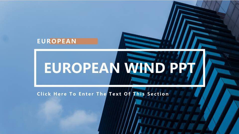 微笑的英文ppt模板0