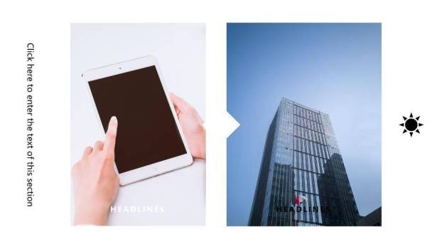 微笑的英文ppt模板1