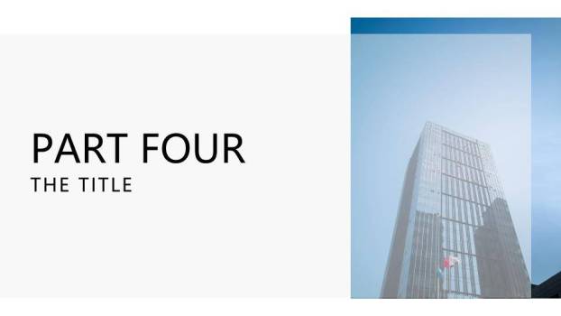 微笑的英文ppt模板4