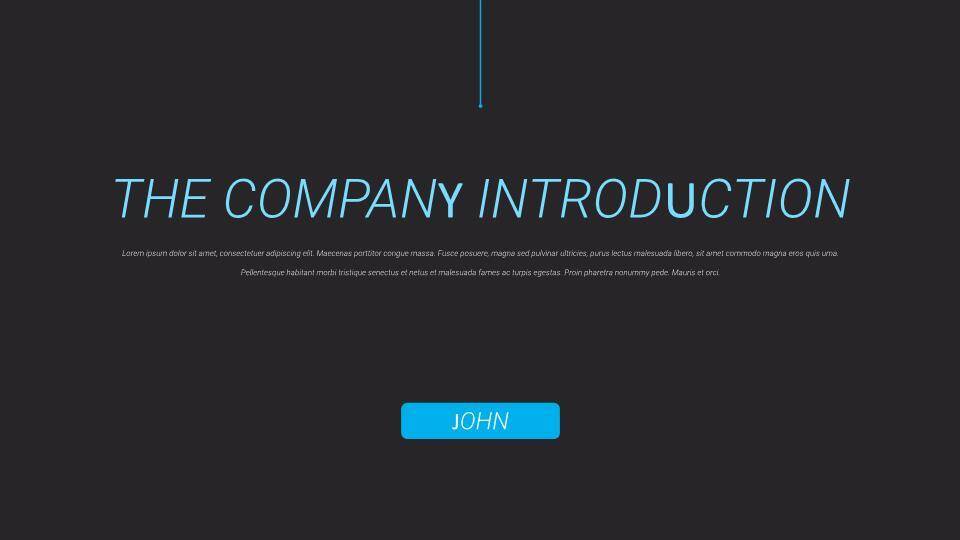 新颖的英文ppt主题0