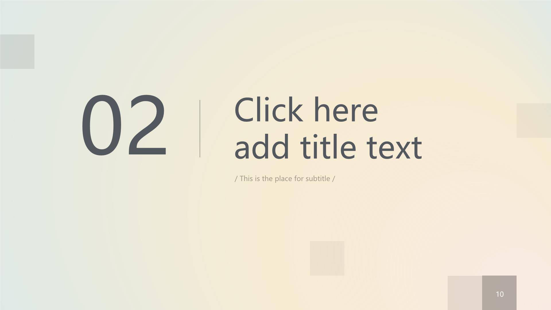 英文自我介绍ppt模板1