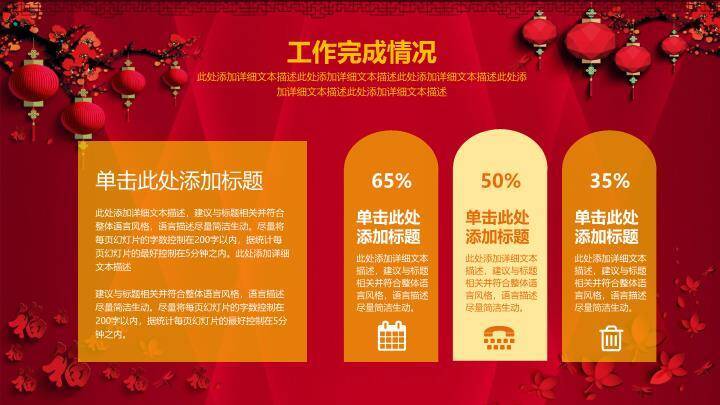 城市照片几何三角商业计划时间轴PPT模板4