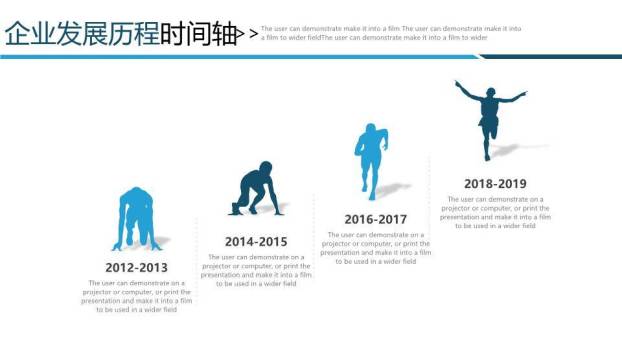 地球航线飞机轨迹全球化企业时间轴PPT模板6