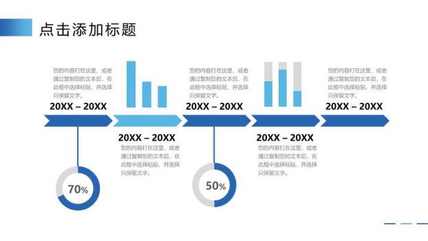 世界地图轮廓波浪线条企业成长历程时间轴PPT模板8