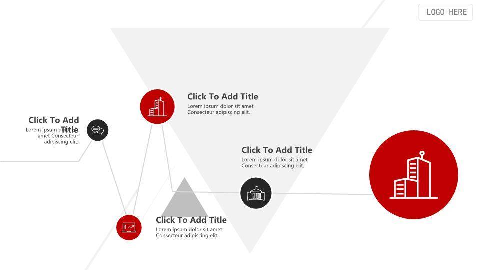 雪山攀登路线企业成长里程碑时间轴PPT模板9