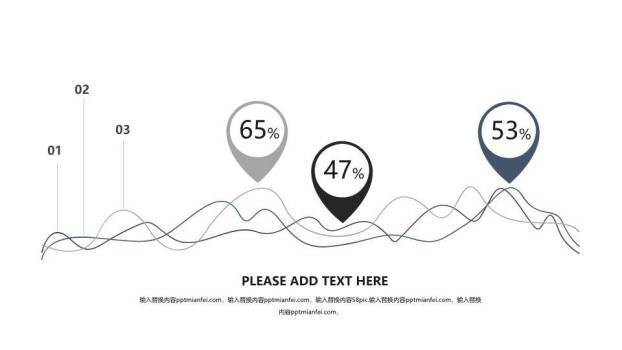 红色斜切城市实景企业时间轴封面PPT模板8