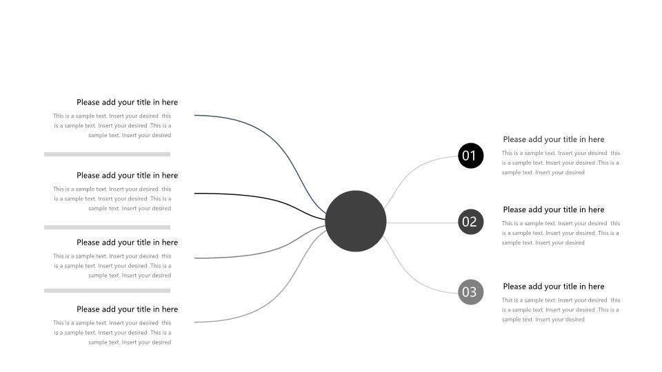 红色斜切城市实景企业时间轴封面PPT模板9