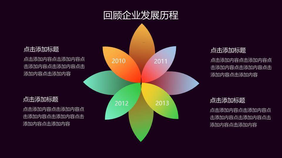 3D小人时钟阶梯企业发展动态时间轴PPT模板8