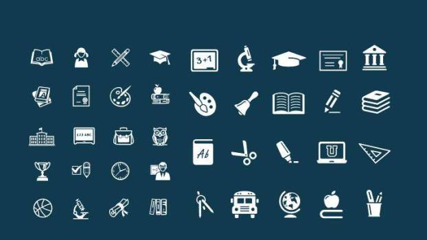 动漫卡通晚安动物插画深蓝星空治愈系PPT模板8