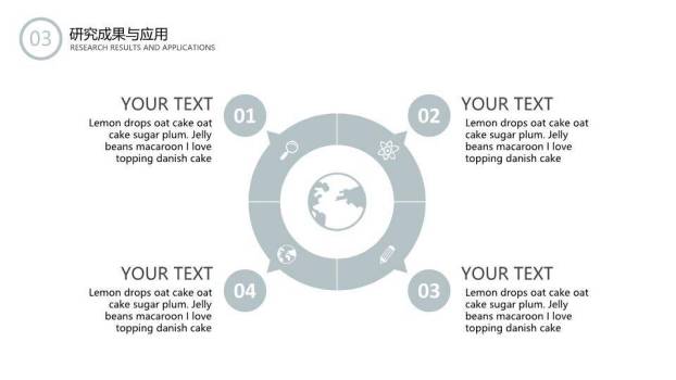 日系动漫校园答辩毕业汇报手绘猫咪神社PPT模板3