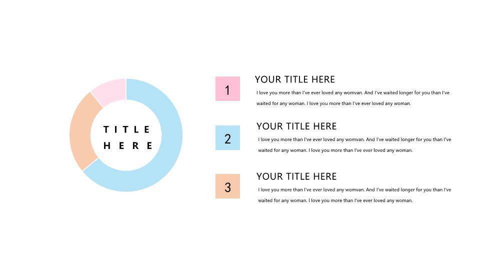 西瓜冰棍夏日动漫生活小清新美食PPT模板1